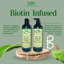 Load image into Gallery viewer, Biotin Shampoo and Conditioner Duo - N.O Naturally Organic
