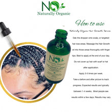 Load image into Gallery viewer, 4oz Extra Strength Make It Grow Hair Growth Serum - N.O Naturally Organic
